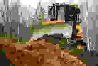 Разработка котлована Якутск, цена от 317 руб./м3. 2025 г. Якутии