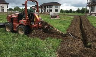 Копка траншей для водопровода в Якутске: цена за метр от 951 руб.