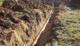 Копка траншей для водопровода в Якутске: цена за метр от 951 руб.